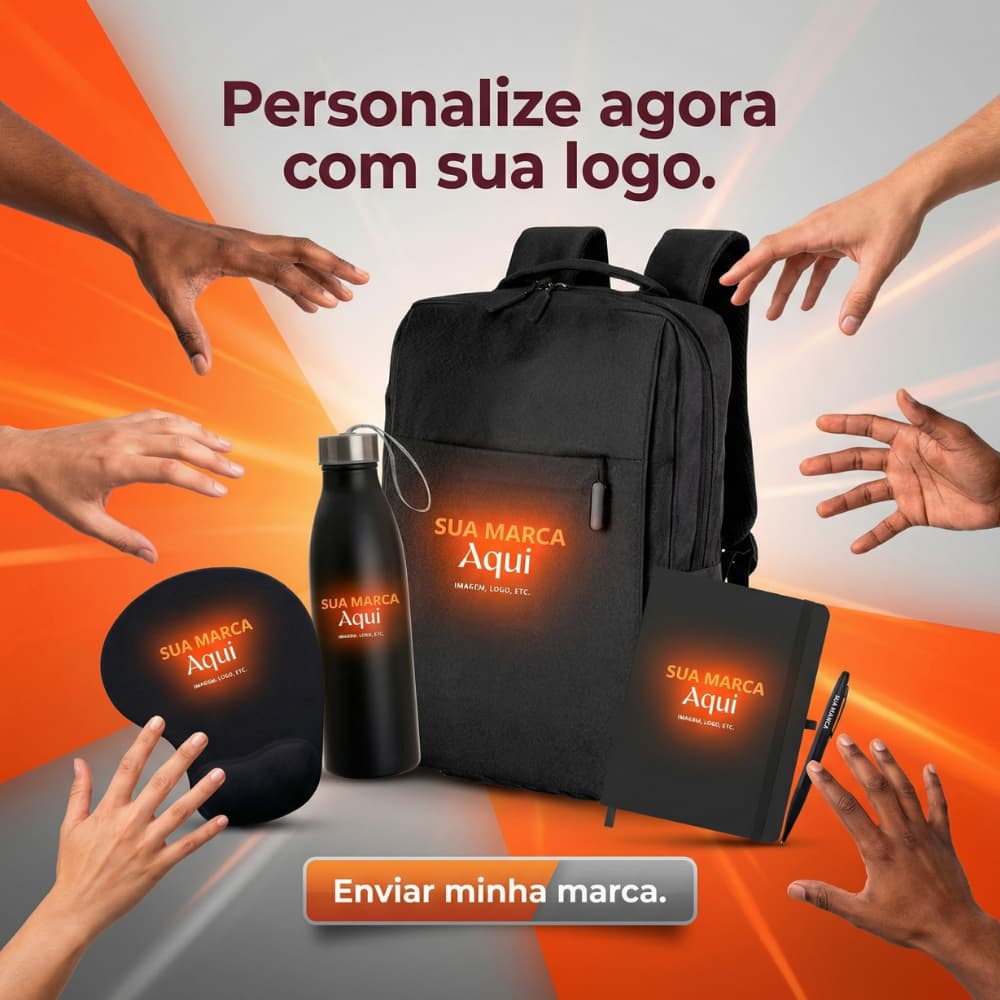 5 Kits Boas-vindas Corporativo Standard Personalizado
