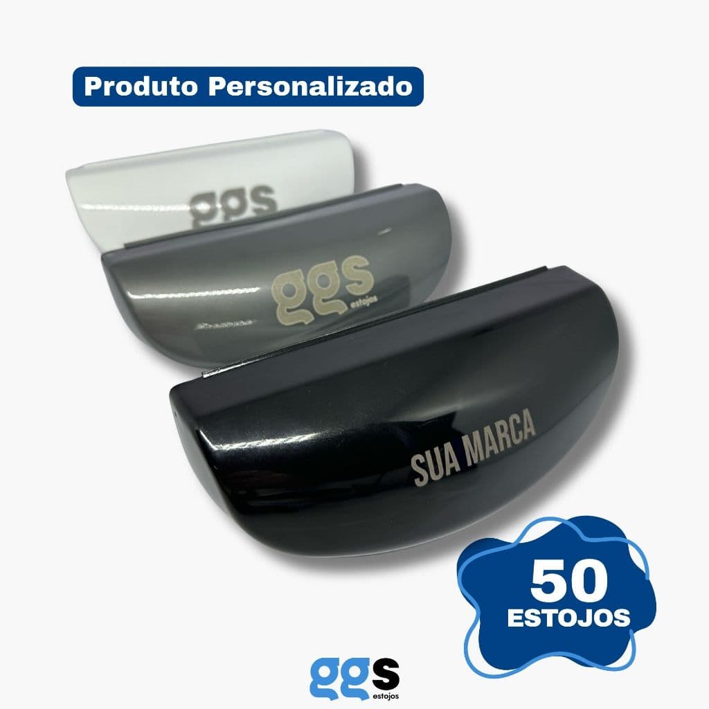 Kit 50 Estojos para Óculos de Sol Esportivo Epi´s Personalizados Monaco para Óticas ou Brindes