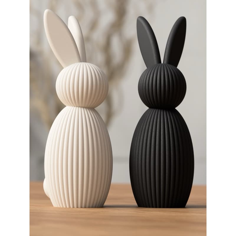 Decoração de Páscoa, coelho decorativo, decoração de coelho Páscoa 15cm