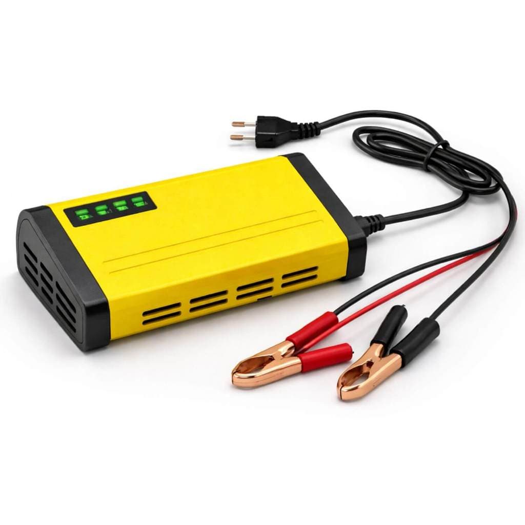 Carregador Automotivo 12V Alta Compatibilidade Para Baterias Secas Carro e Moto