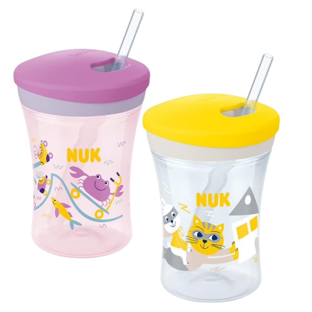 Copo de Treinamento Nuk Action Evolution 230 mL BPA Free 12+m Macio e Flexível