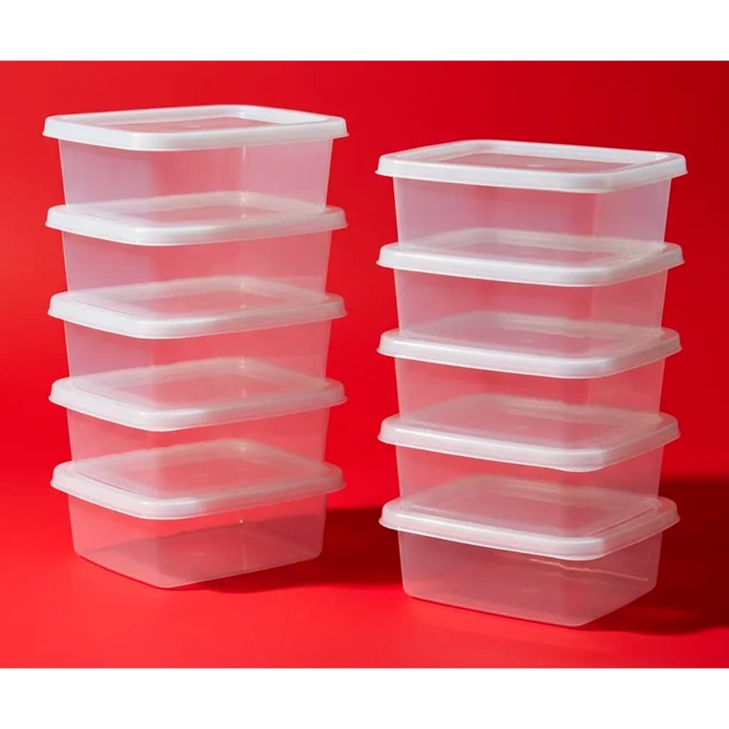 Kit 10, 20 ou 30 Potes 400ml P/ Porta Tempero Marmita Lanches Versátil Multiuso