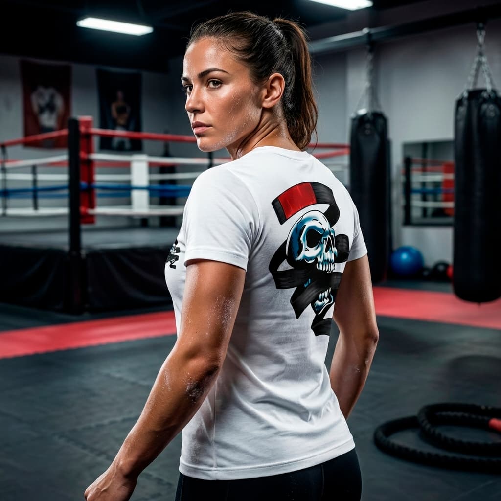 Camiseta Caveira Jiu Jitsu Faixa Streetwear Esportiva Camisa Treino Unissex Plus Size e Infantil