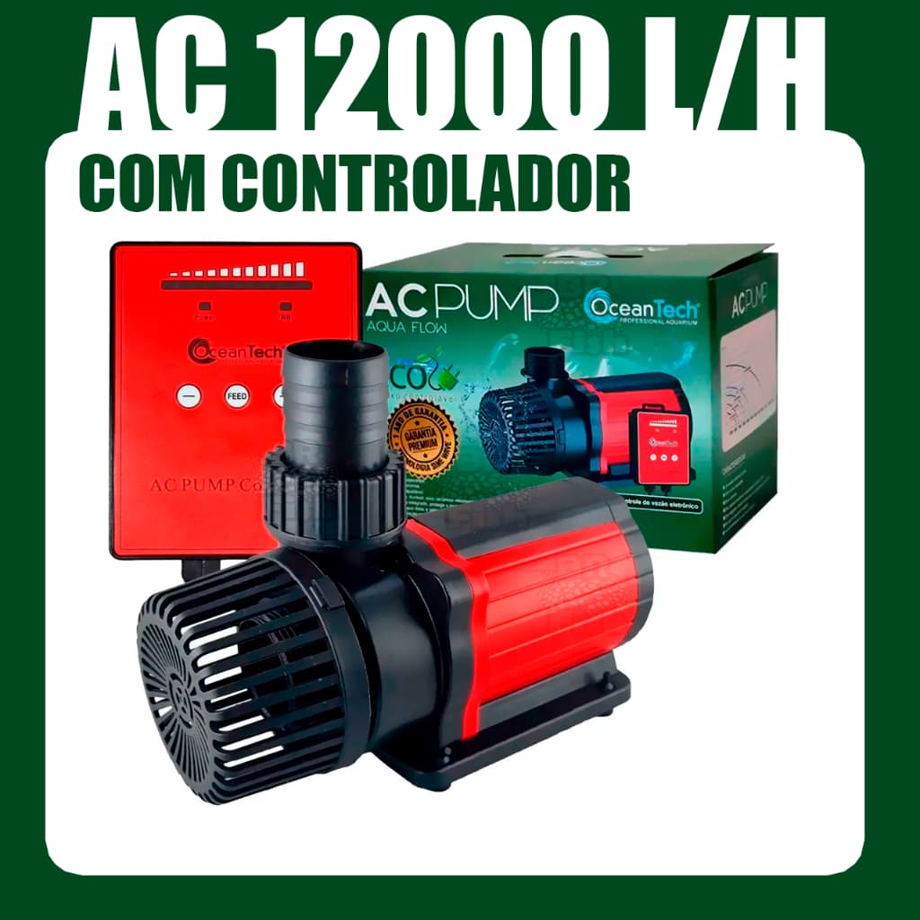 Bomba Submersa Economica Ocean Tech Ac-12000 L/h Para Lagos Fontes