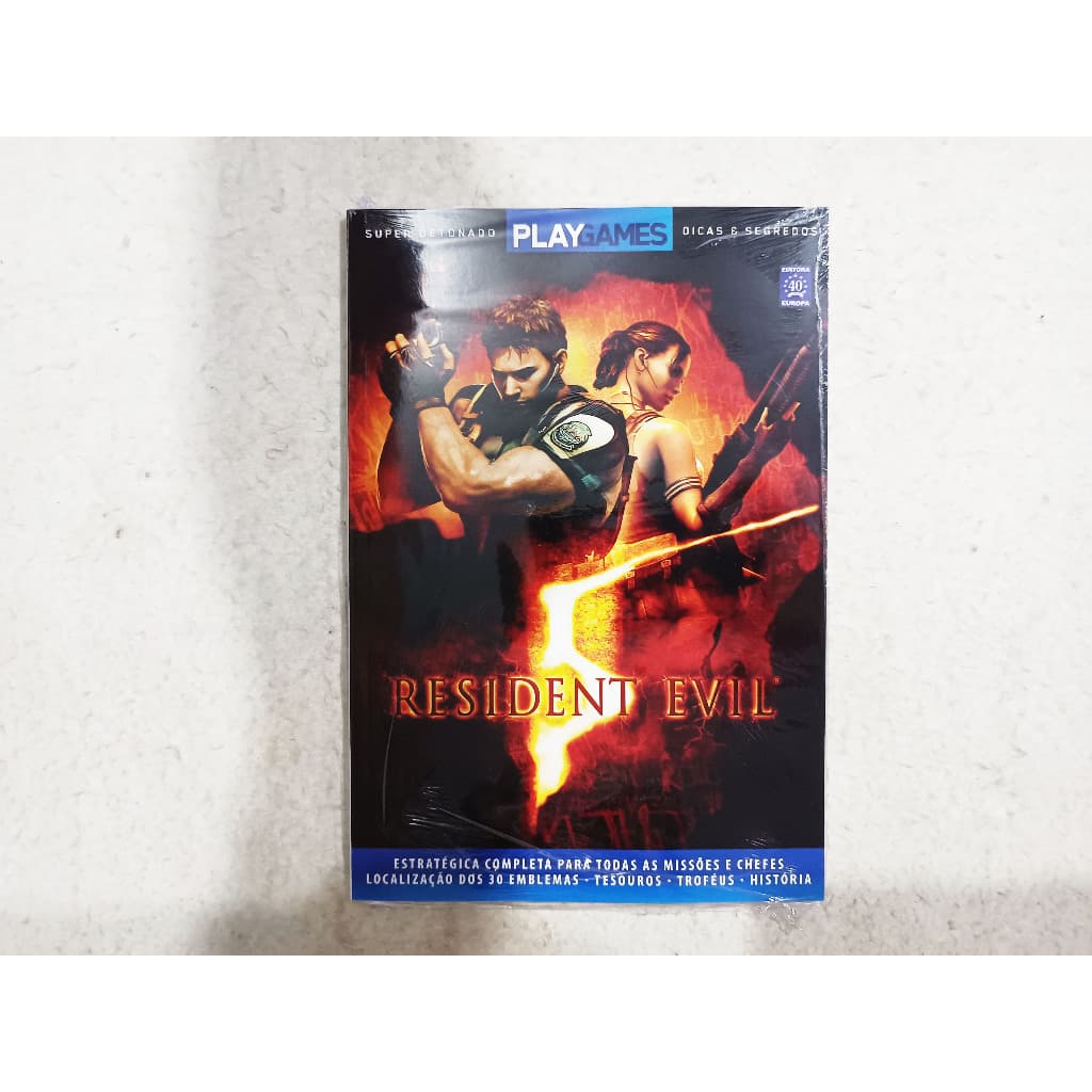 Revista Super Detonado Dicas Playgames Resident Evil 5