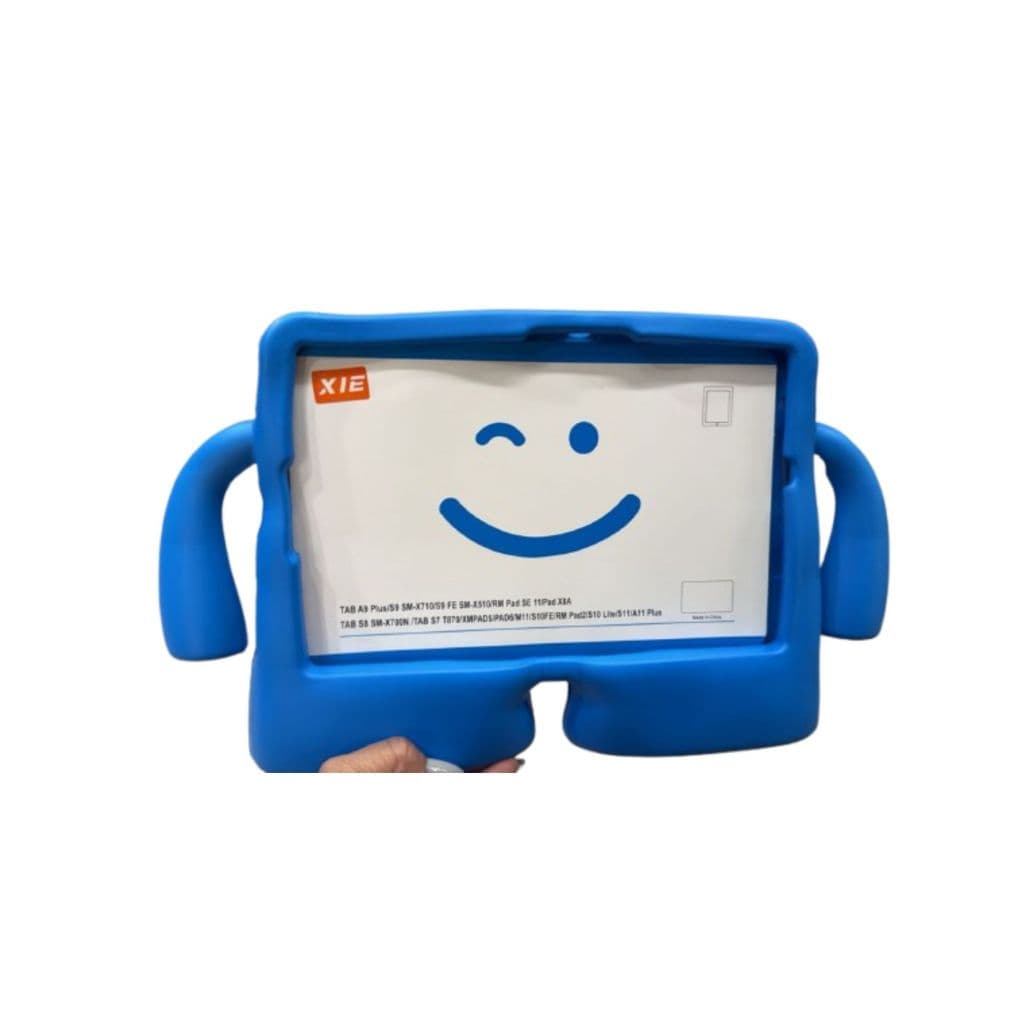 Capa Case iguy TAB A9 Plus; S9 FE; SE11 Diversos modelos 11 polegadas Capa Infantil Com Braço Silicone Emborrachado