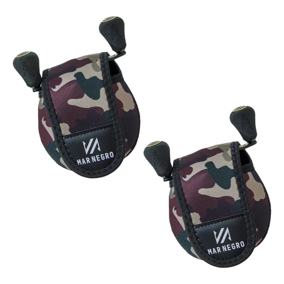 Kit 2 Capa Protetora Pra Carretilha X Reel Protect Mar Negro