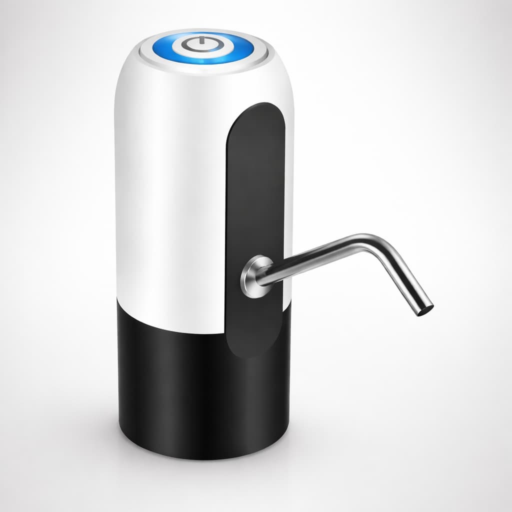 Bomba Elétrica para Galão 5 a 20L Recarregável Dispenser de Água