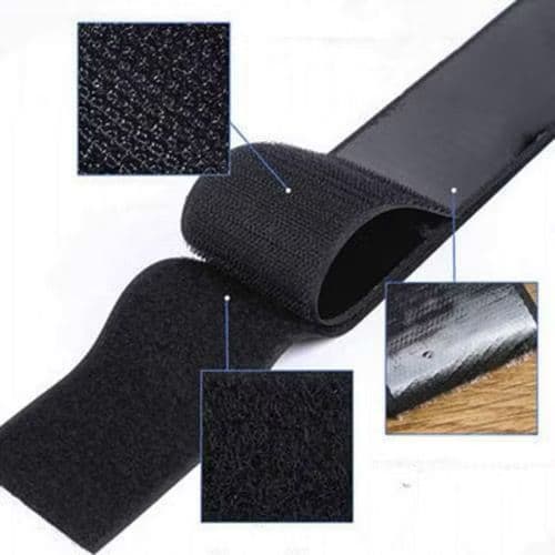 Fita Velcro Autocolante 2 / 4 / 6 Metros x 25mm Fita Adesiva Velcro Fixação Forte, Dupla Face Macho e Fêmea Organização