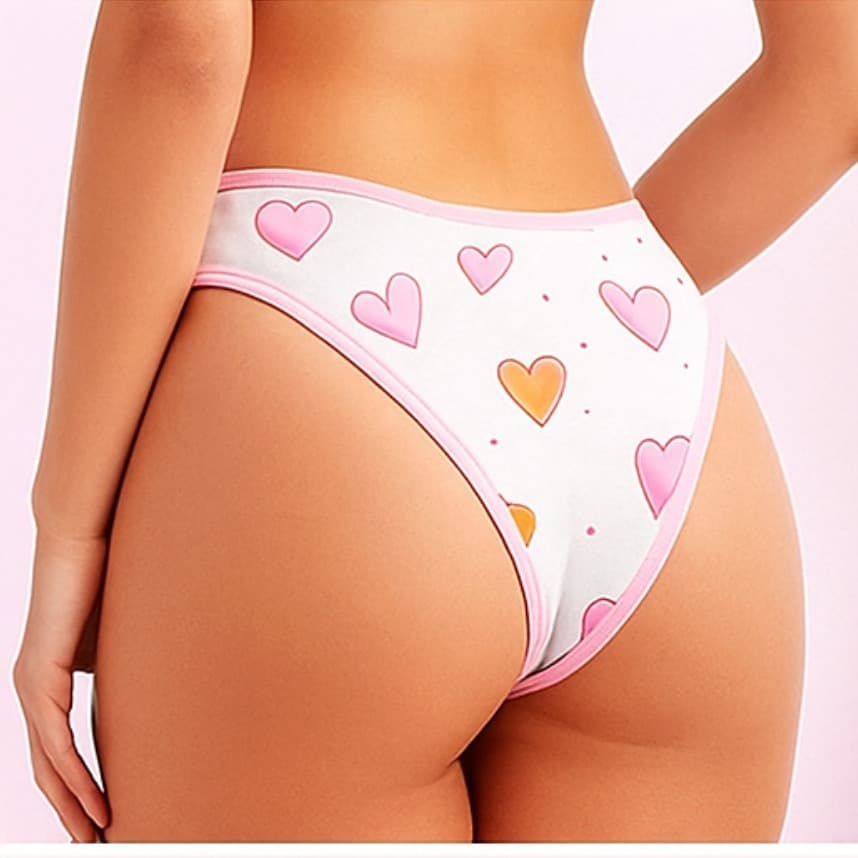 Kit Calcinhas Tanga 100% Algodão Uso Diário Premium