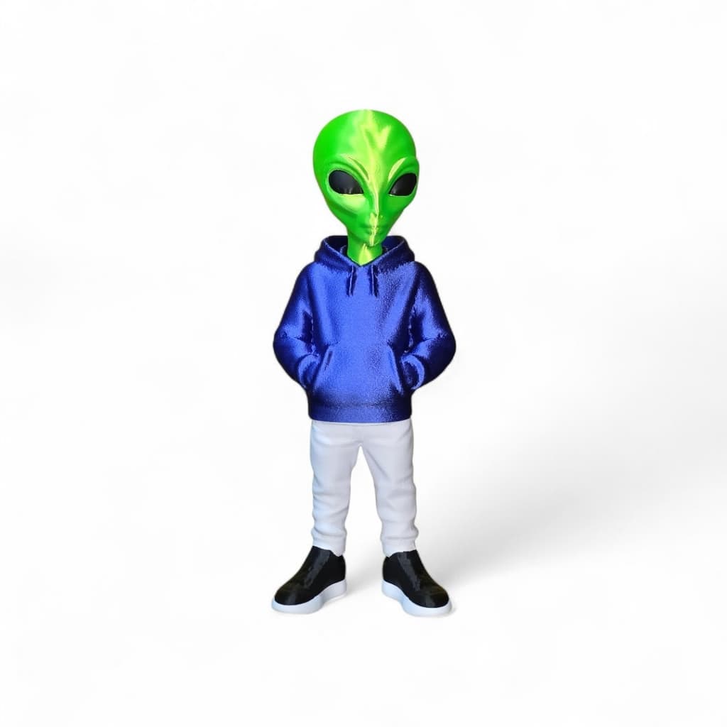 Boneco Et 66cm Alienígena Extraterrestre Gigante Alien Decoração Presente Unico Descolado Estiloso Especial