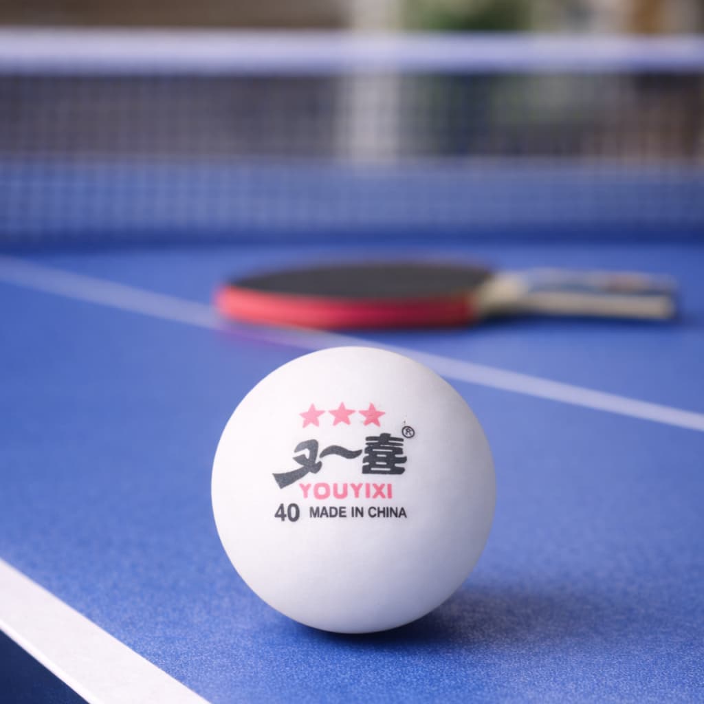 Kit Bolinha De Tênis De Mesa Bolas De Ping Pong Profissional Alto impacto Padrão 3 Estrelas