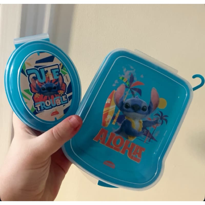 Pote e sanduicheira Stitch licenciado Disney