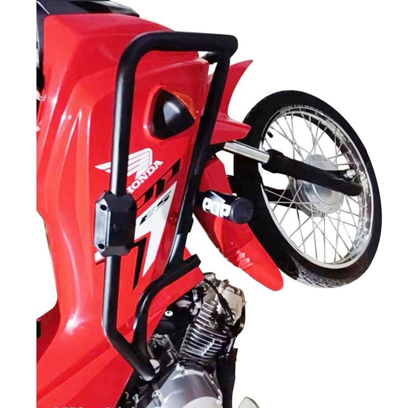 Pop 110i Modelo 2025/2026 Protetor Carenagem Motor Tanque Preto Mata Cachorro com Pedal Slider Moto