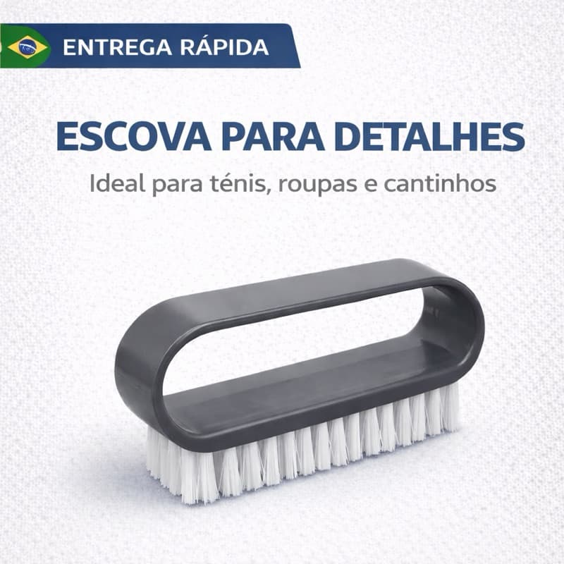 Escova Limpeza Detalhes Bettanin SuperPro Cerdas Firmes Pequenas Áreas