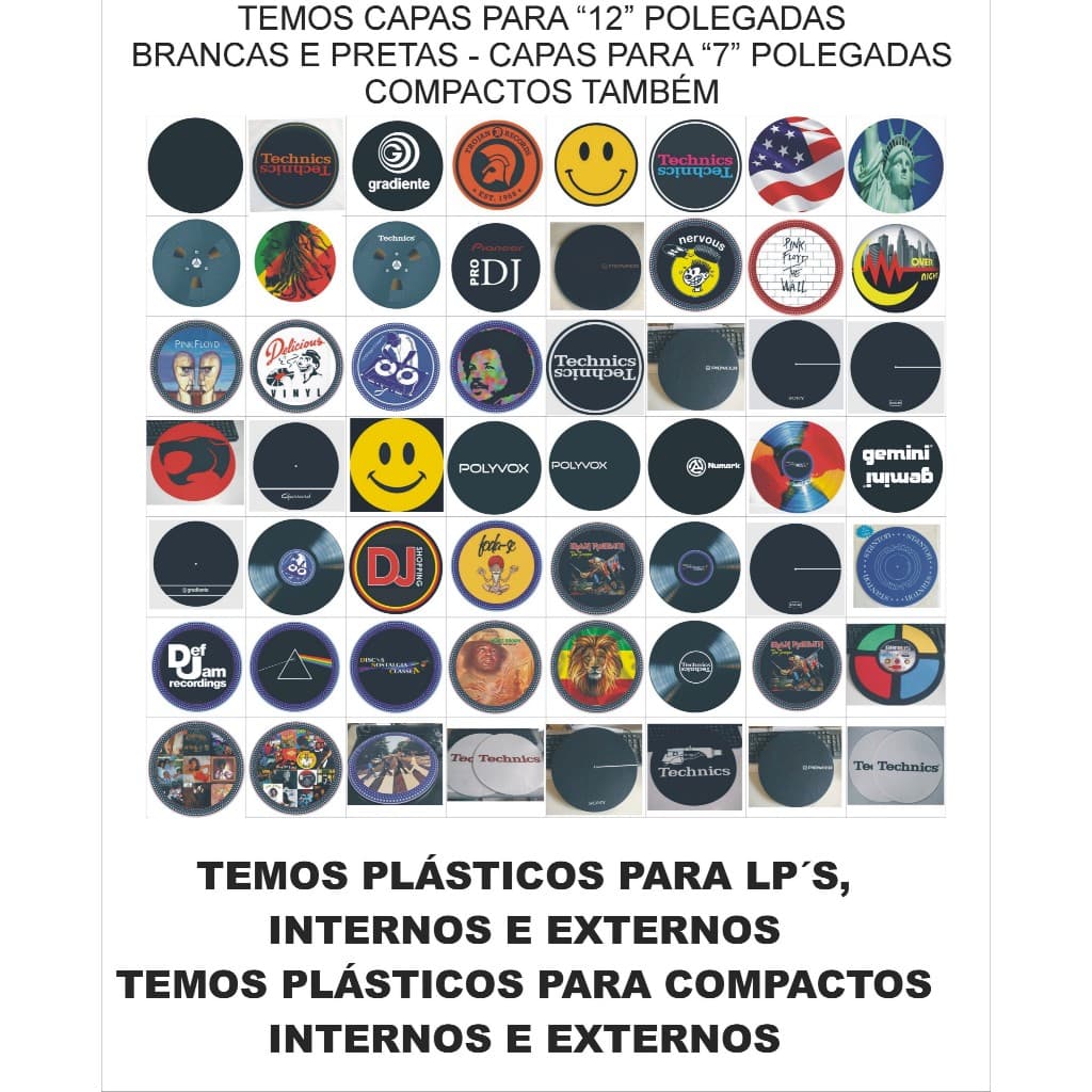 1 PAR DE FELTROS PARA TOCA DISCOS DURINHOS E MACIOS SLIPMAT SACOS TAPETES DJS VINIL