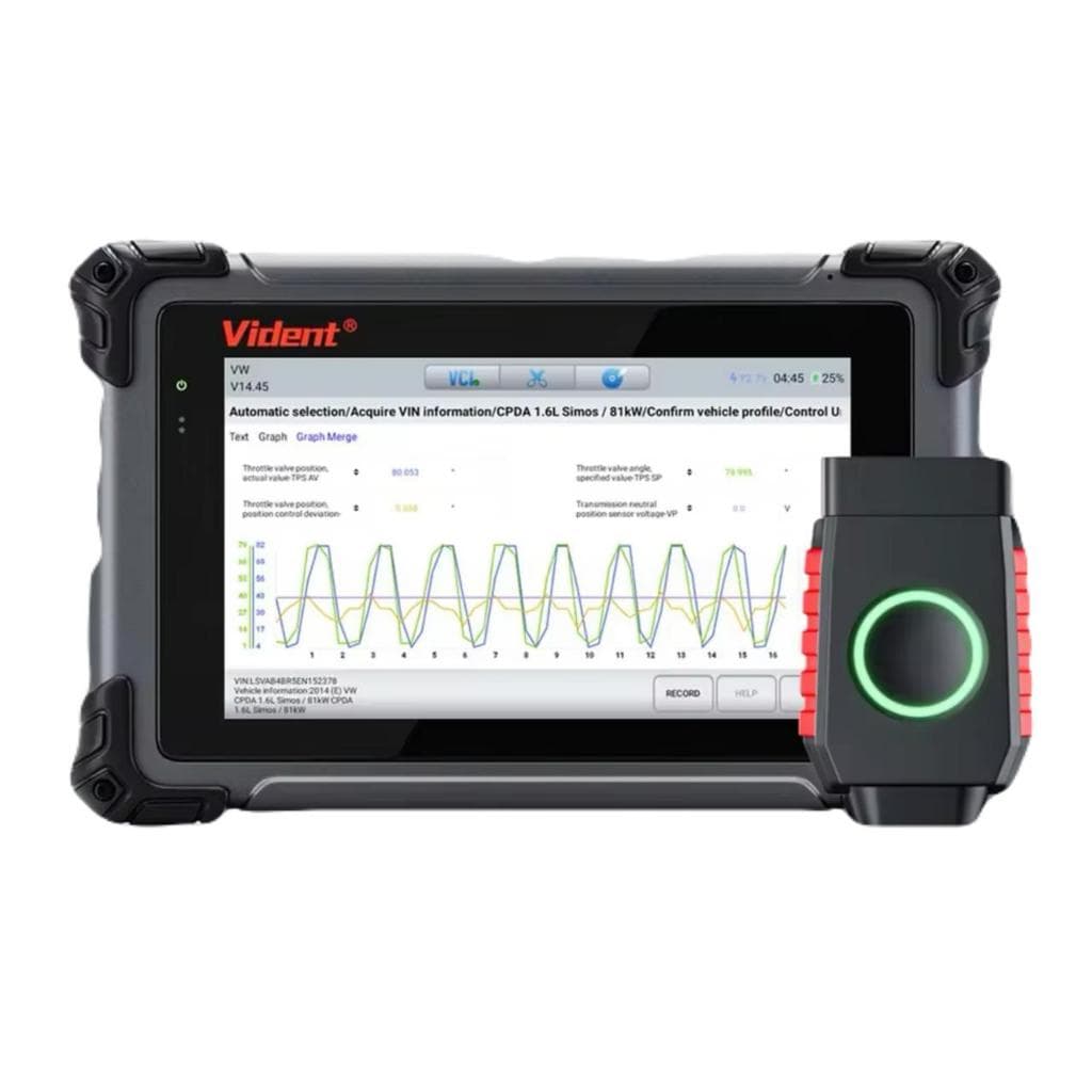 Scanner Automotivo Vident 800 Pro BT Funções Especiais Reset Óleo ABS