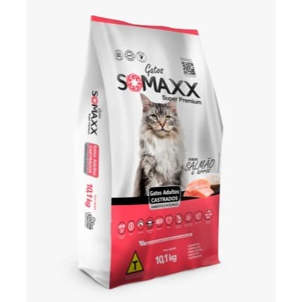 Ração Somaxx Super Premium Gato Castrado 10kg
