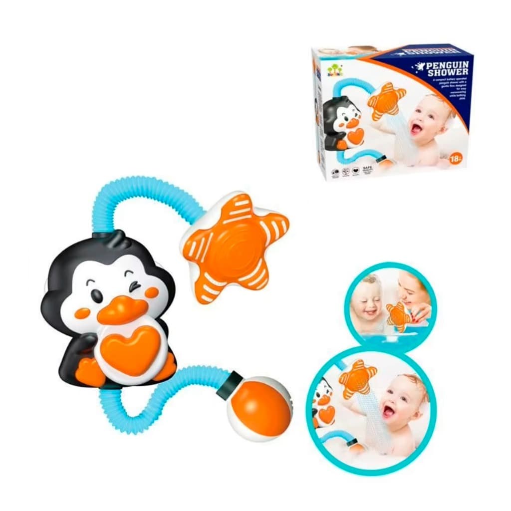 Brinquedo de Banho Interativo Chuveirinho com Ducha  e Jato de Água