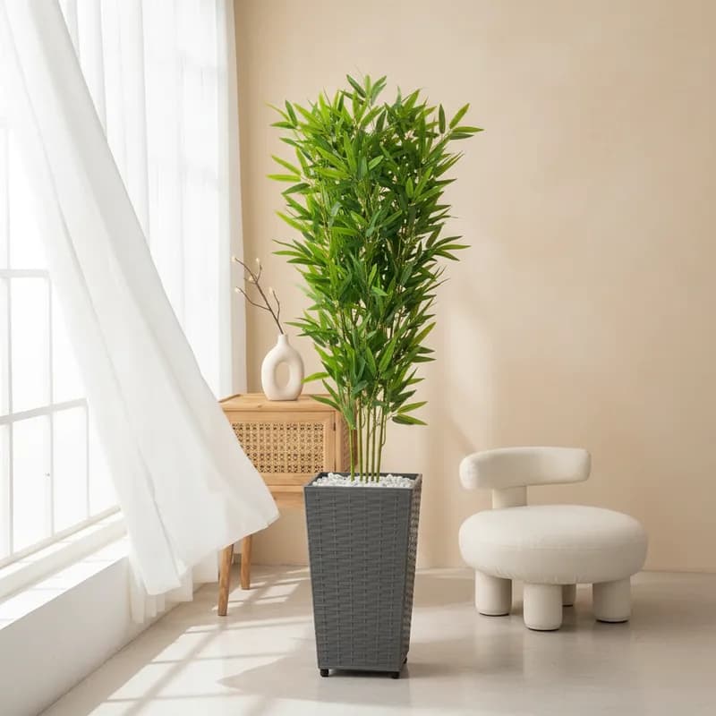 Planta artificial Bambu Decorativo Japonês com Vaso