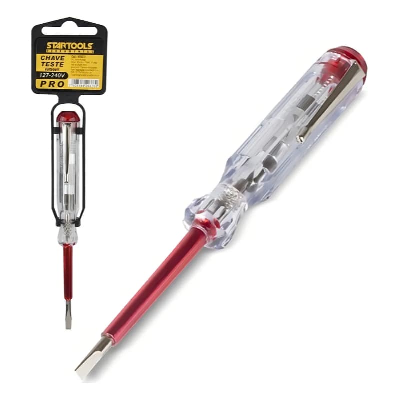 Chave Caneta Teste Para Corrente Elétrica 70-250v Com Led