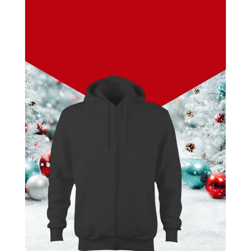 Moletom Canguru Algodão com Ziper Adulto e Infantil Liso Masculino e Feminino Blusa de Frio Unissex