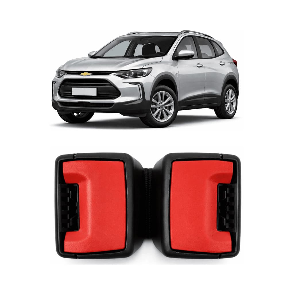 Fecho Haste Cinto Dupla Segurança Esquerdo Original GM Tracker 2021 2022 2023 2024 Chevrolet