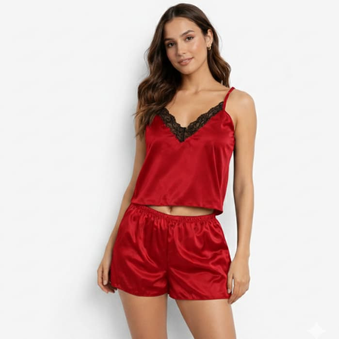 Pijama Short Doll Feminino em Microfibra - Kit Promocional 1, 2 ou 3 Peças.