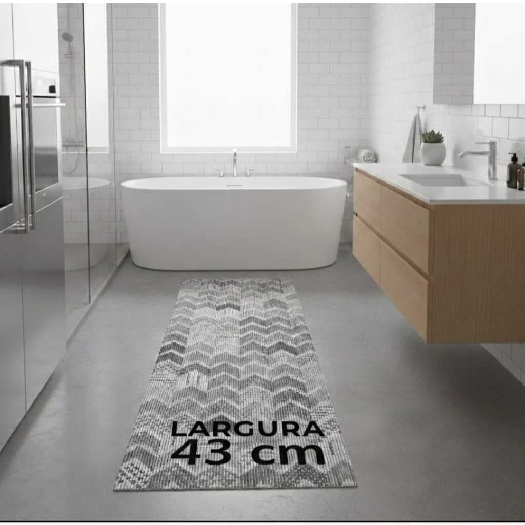 Passadeira Soft Emborrachada Antiderrapante 4 Mts  X  43 Cm Largura