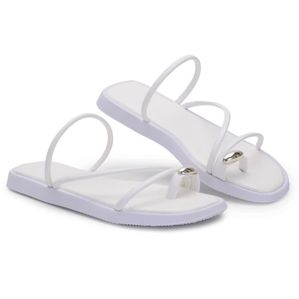 Sandalia Feminina Elegante Fresh Prática Moda Urbana Mulher Refinada Novidade Verao
