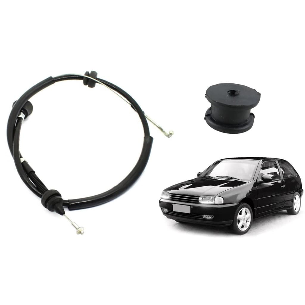 CABO DO ACELERADOR VW GOL BOLINHA G2 MOTOR CHT 1.0 8V ANO 1995 1996 - 1 BICO