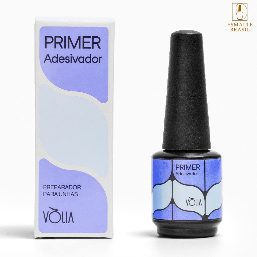 Primer Adesivador sem Ácido Vòlia p/ Unhas Manicure Profissional Original