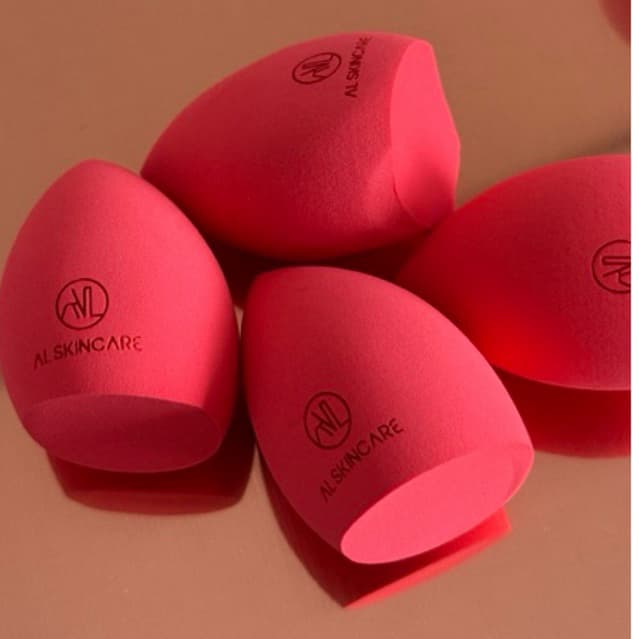 Kit esponjas para Maquiagem Personalizada com Gravação a Laser | Acabamento Profissional - Cores Sortidas