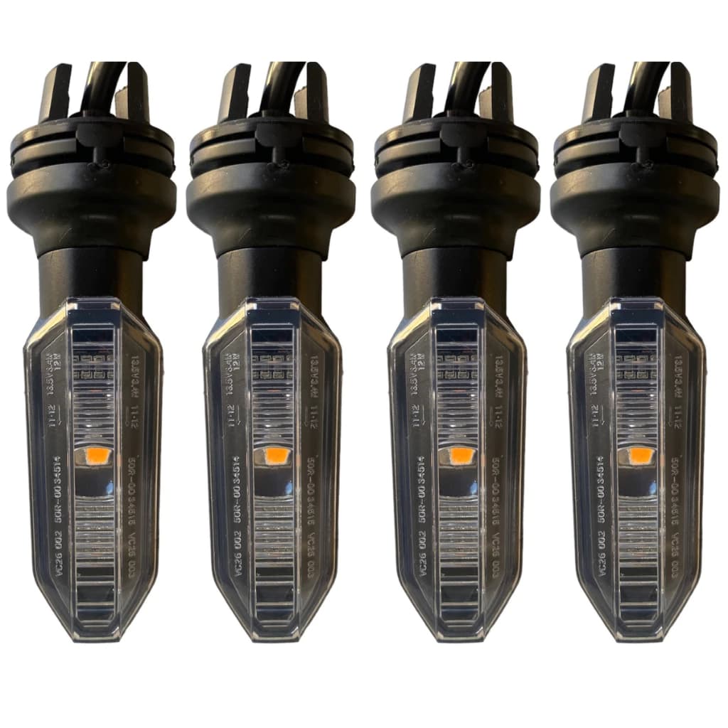 Kit 4 Piscas de LED Seta Cg 160 Titan Fan Start Sequencial