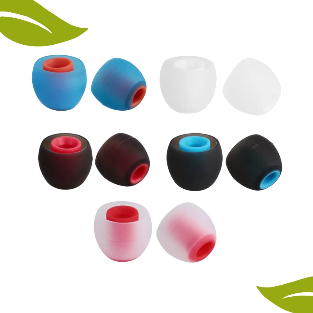 Borrachinha Borracha p/ Fone de Ouvido In Ear 5 Pares - Oferta Especial