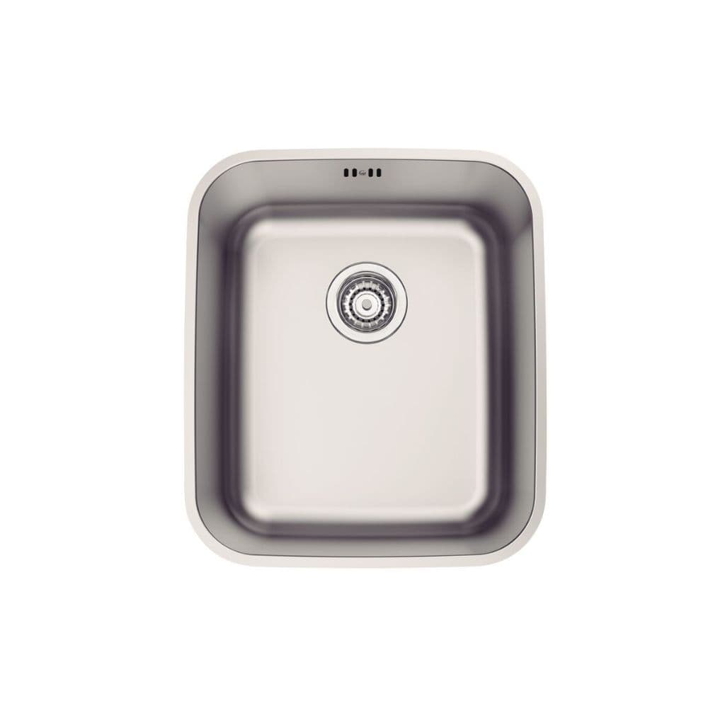 Cuba Embutir Tramontina Dora 34 BL R6 Inox Escovado com escape 34x40cm