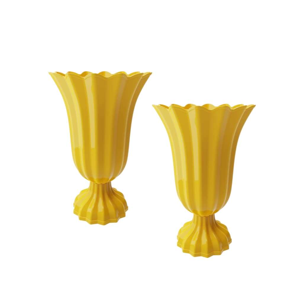 Kit 2 Vasos Popi Pequenos Decoração Festas Eventos