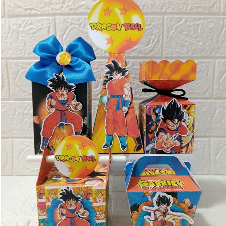 Kit Festa Goku Personalizado / Envio Rápido / Festa Infantil / Kit Festa / Lembrancinhas