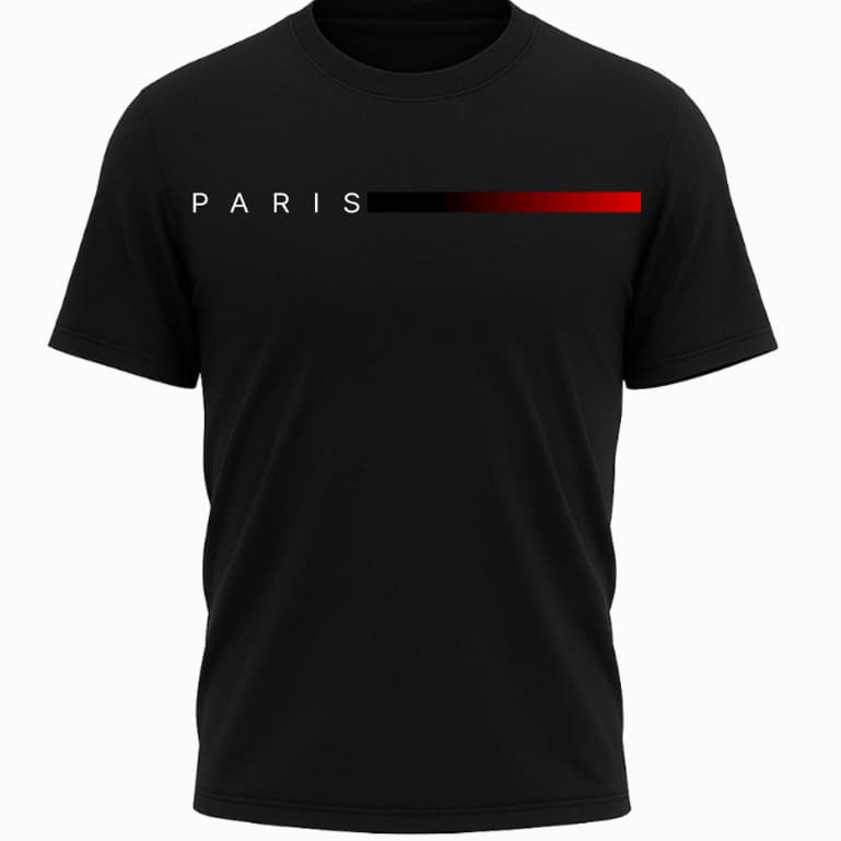 Camiseta Masculina Streetwear PREMIUM PARIS 100% algodão 30.1 Slim confortável