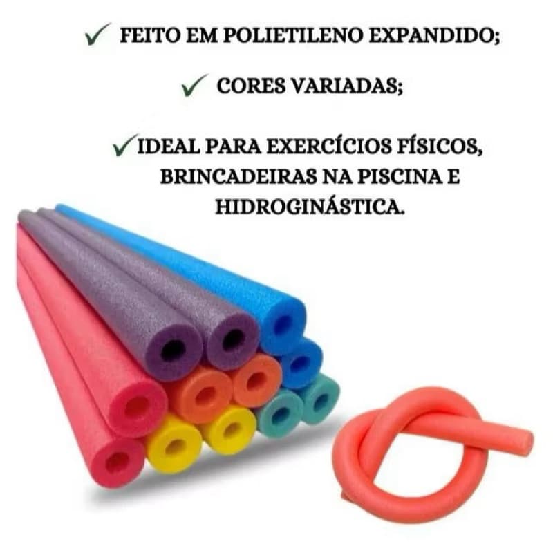 Boia Espaguete Polietileno Expandido para Piscina