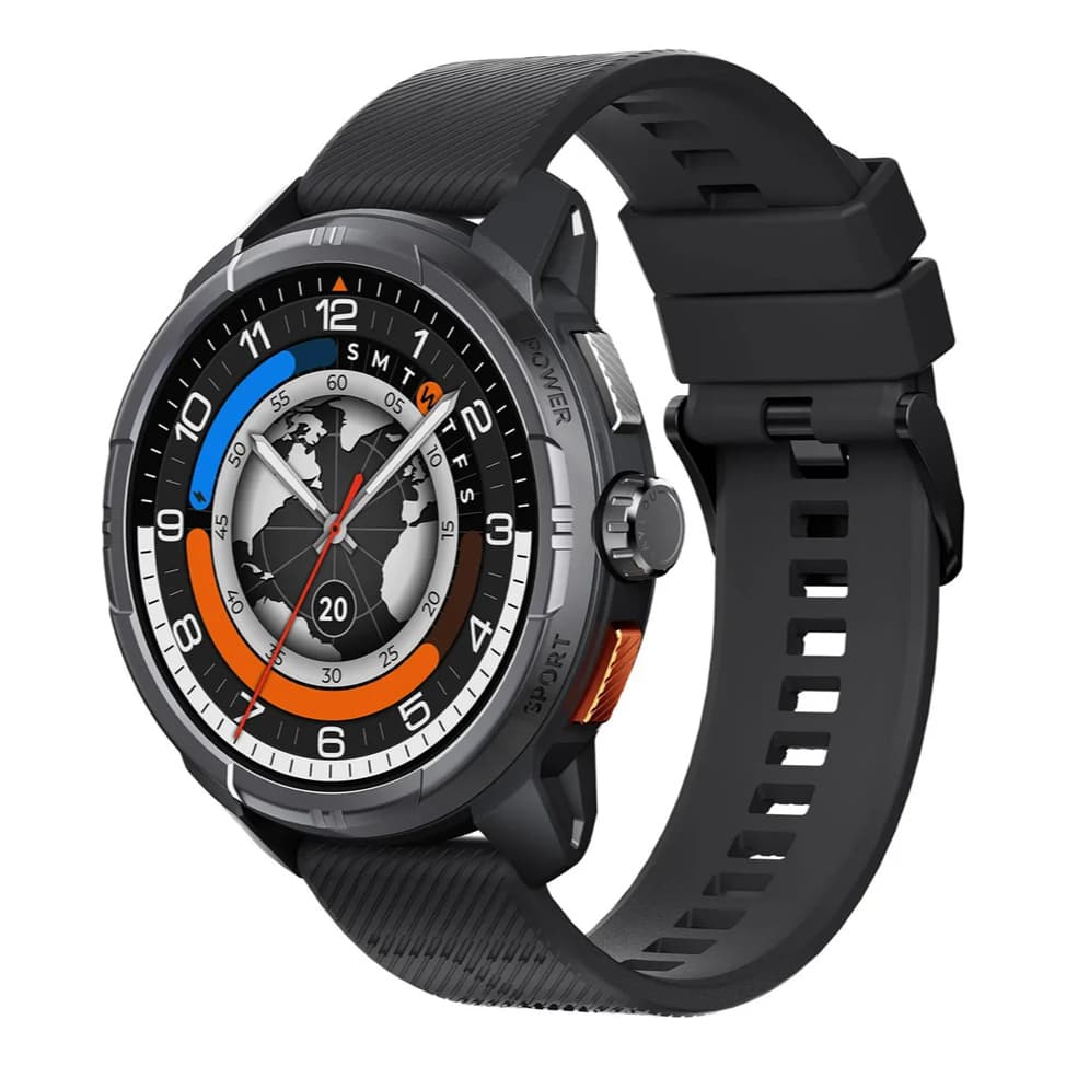 Relógio Smartwatch Haylou Solar Ultra Tela Amoled Gps Preto