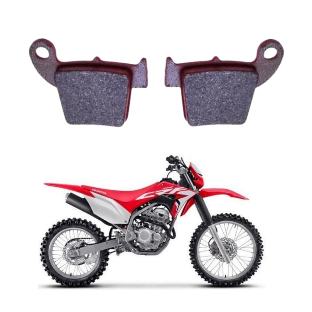 Pastilha De Freio Traseira Crf-250f Honda Moto Par