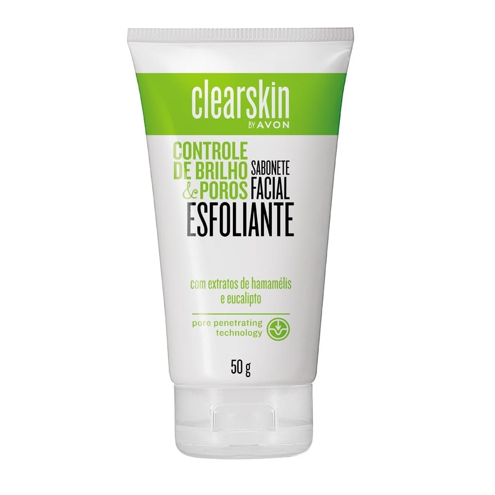 Sabonete Facial Esfoliante Avon Clearskin 50g