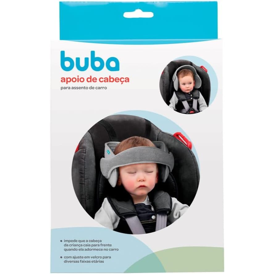 Apoio de Cabeça Infantil Buba Conforto e Segurança para a Cabeça do Bebê na Cadeirinha