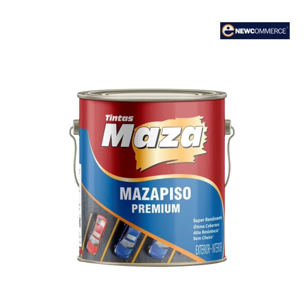Tinta Para Piso Premium Maza 3,6 Litros - Cores