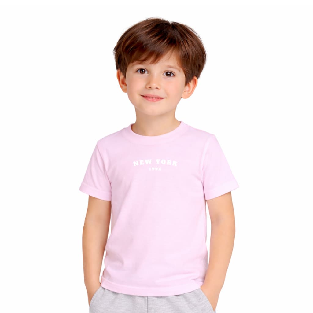 Camiseta Infantil Unissex Estampada 100% Algodão Fio 30.1 Premium Promoção