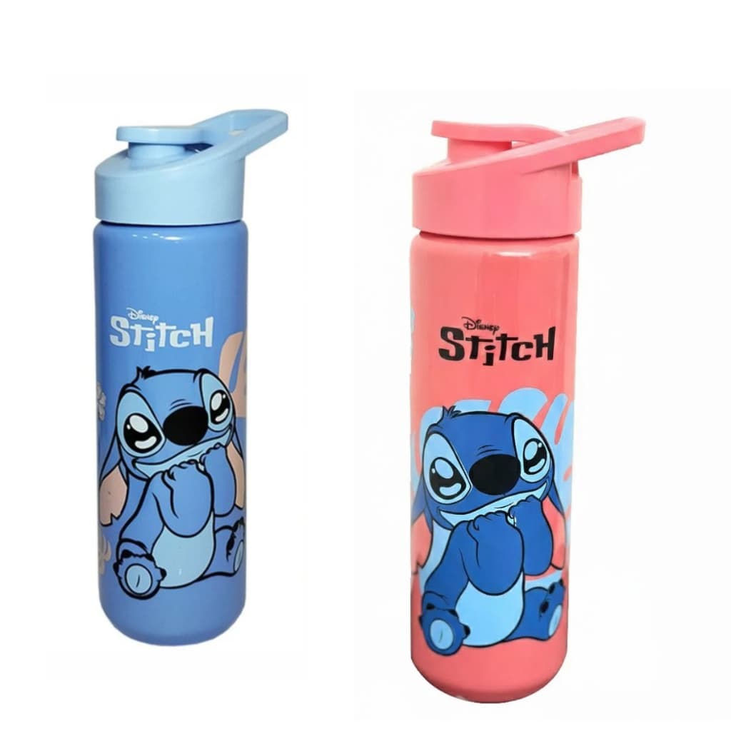 Garrafa 700ml Disney Stitch com Tampa Flip – Leve, Resistente e Ideal para o Dia a Dia