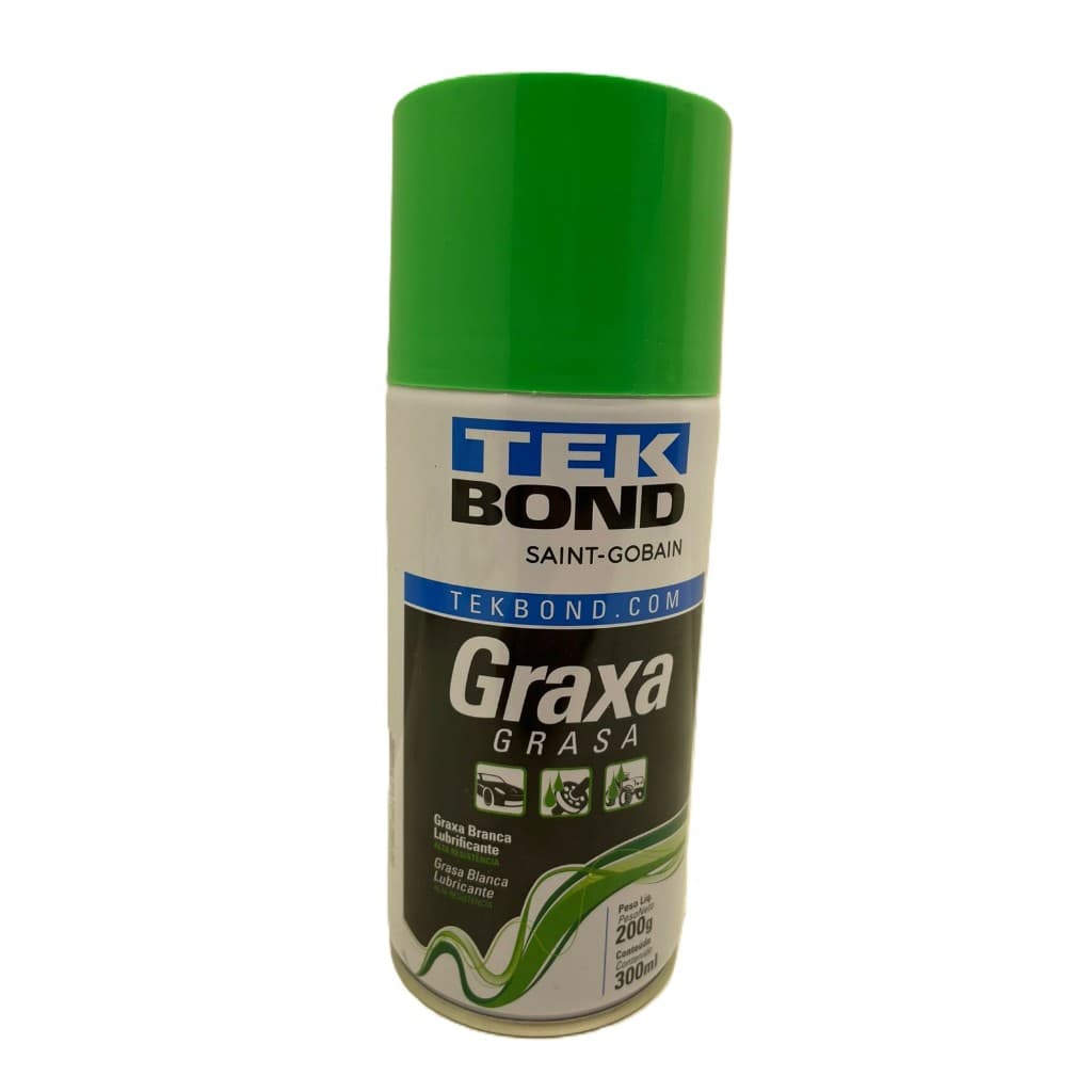 Graxa Branca Tekbond  300ml Lubrificante Spray