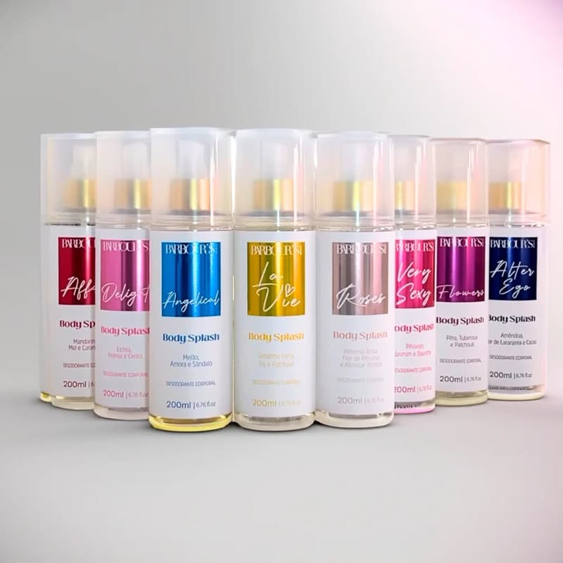 Body Splash Barbour's Beauty - Escolha sua fragrância
