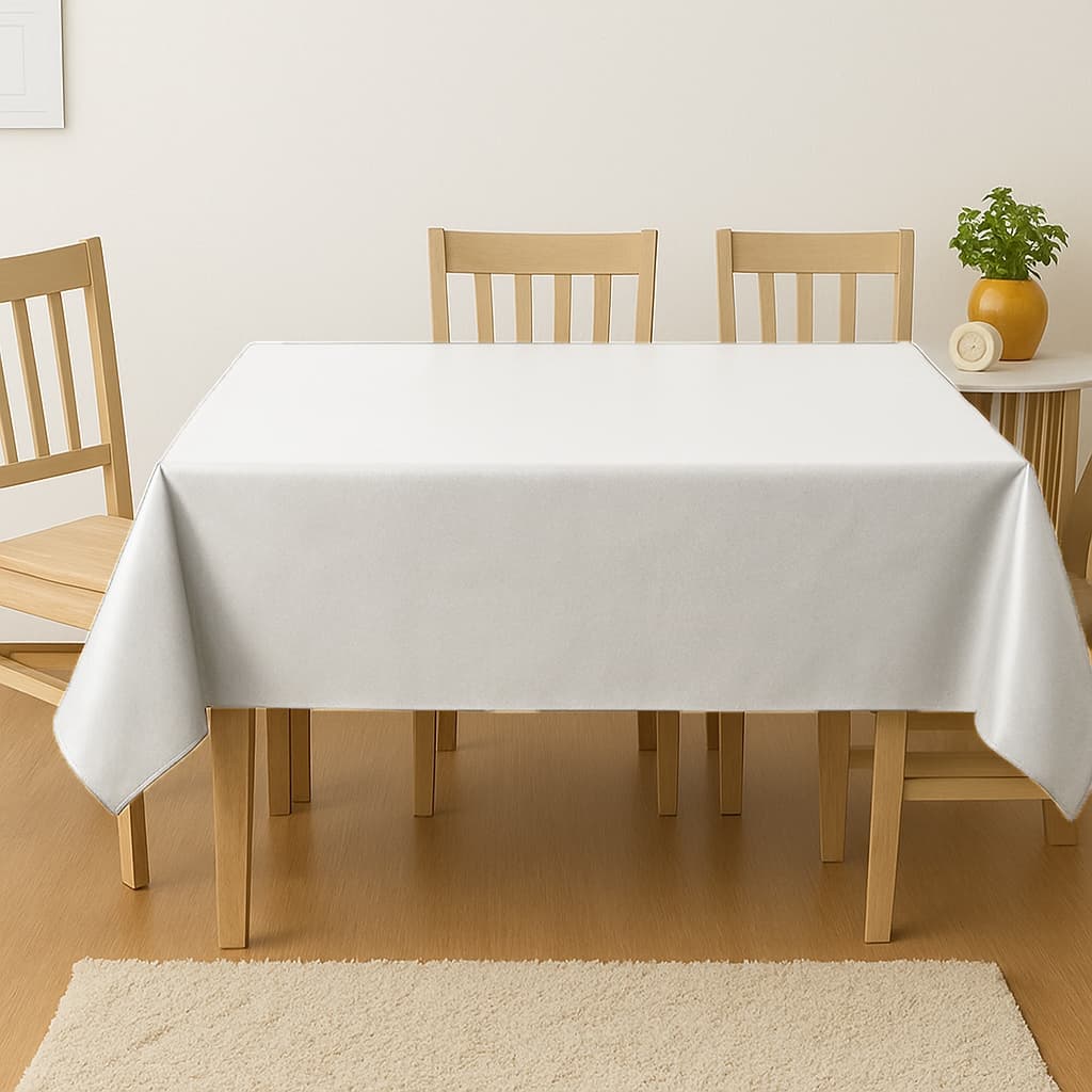 Toalha de Mesa Impermeavel 4 Lugares 1,40 x 1,40 em Pvc Limpa Facil Não Macha